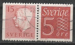 Swedish 0363 booklet stamp w2 3.00 euros