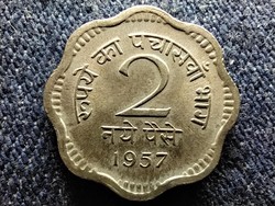 India 2 new paisa 1957 (id80069)