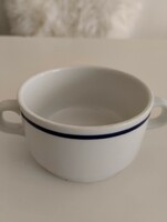 Alföldi kék csíkos leveses csésze