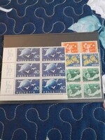 Swiss postage stamps.