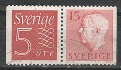 Swedish 0361 booklet stamp w1 3.00 euros
