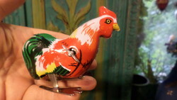 Bouncing, pull-up, fem cock / nostalgia toy. About 9-10 cm.