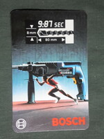 Card calendar, bosch machine tools, 1993