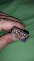 Antik mini fanyeles bélyegző pecsétnyomó a képek szerint