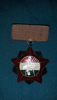 Régi szoci Szakszervezetek Országos Tanácsa SZOT elnökségi kitüntetés bronz a képek szerint