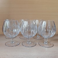 Crystal cognac / champagne glass set