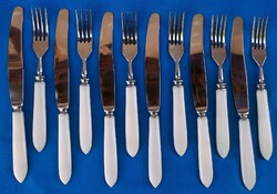 Marked silver-plated cutlery