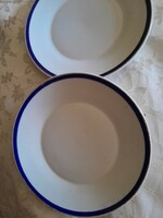Blue mother-of-pearl plate zsolnay