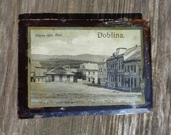 Dobsina main square small picture from the turn of the century