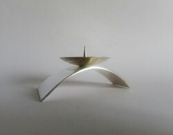 Very rare wmf silver plated bauhaus/art.Deco candle holder 1960's