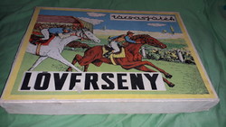 Old horse racing board game in good condition according to the pictures