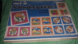 Old Hungarian = what's the difference = memory board game in a big box according to the pictures