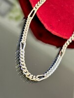 The solid silver necklace is brilliant