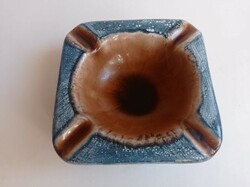 Kerezsi pearl retro Hungarian industrial artist ceramic ashtray