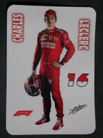 Kártyanaptár,Forma 1,Formula 1,pilota,versenyző, Charles Leclerc 2019
