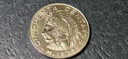 Mexico 50 centavos, 1979.