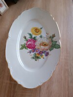 Porcelain oval serving bowl (titov veles)