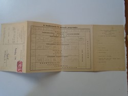 D199147 postcard camp program tahi 1949 Károly Grünvalszky - Bártfay Ida Újpest