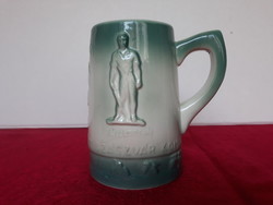 Old Zsolnay Miner Mug, 0.5 Liter