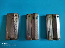 Vintage imco g11 patent metal case lighter 3 pieces together