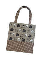 Canvas bag with lambs