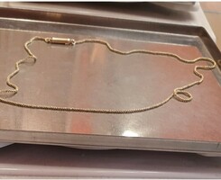 Biedermeier necklace 14 k.