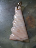 Carved onyx pendant