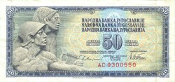 50 dinár 1978 Jugoszlávia