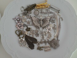 Jewelry making materials, pendant, intermediate pearl, mounting stick, memory wire...Etc.
