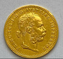 József Ferenc gold ducat 1915