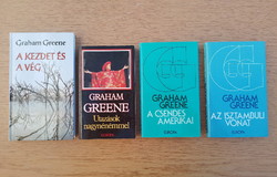 Graham greene - the beginning and the end / the quiet american / the train to istanbul / travels with my aunt