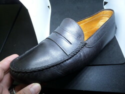 Tod's (original) size 43 uk 8.5 men's luxury leather shoes / moccasins