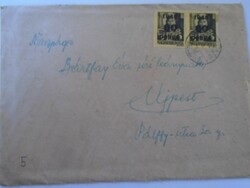 D199164  Inflációs levél  - 1945  Mátraháza,  Juhász László  István  - Bártfay -  Újpest