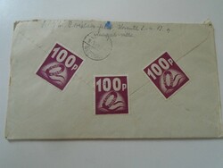 Za454.60 Letter national aid stamps - 1948 Budapest László Juhász - Bártfay - Budaörs