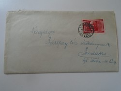 ZA454.59  Levél  Nemzeti Segély bélyegek- 1948  Budapest  Juhász László  - Bártfay - Budaörs