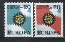 Post cleaner bundes 1644 mi 533-534 0.70 euros