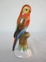 Bodrogkeresztúr ceramic parrot