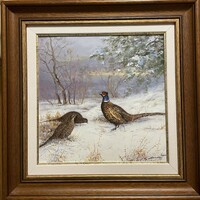 Somogyi kalmán - pheasants in winter