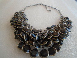 Fabulous, Norwegian designer necklace collier 54 cm with the extension, weight 84 grams