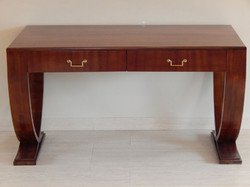 Art deco desk with 2 drawers [a-06]