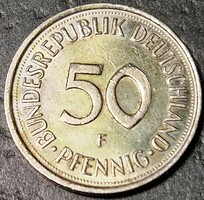 Németország 50 pfennig, 1992., Verdejel "F" - Stuttgart