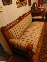 Bidermeier sofa with marquetry