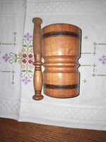 Mortar wood (ornamental, or. Usage::) objects 3.