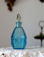 Beautiful antique blue glass, toilet glass, flawless