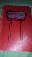 Antique Tolna stamp album book for use by beginner stamp collectors, with many stamps as shown in the pictures