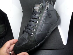 Geox (original) size 39 uk size 6 bth: 25 cm women's high heel leather shoes