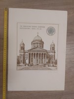 Molnár Gabriella: Esztergom, Bazilika, rézkarc
