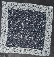 Spiral, Circular Women's Shawl (L4203)