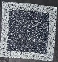 Spiral round women's scarf (l4203)