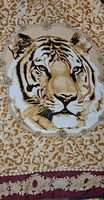 Women's tiger scarf, stole (l4186)
